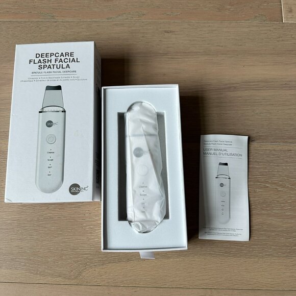SKIN INC DeepCare Flash Facial Spatula NEW in Box $95 MSRP - Picture 6 of 6